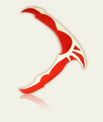 PAZUR �OWCY (PREDATOR'S CLAW) CZERWONY